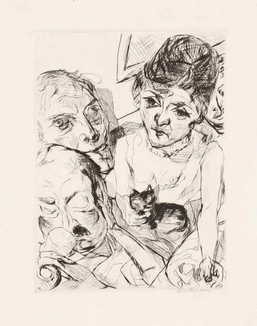 Evening (self - Portrait with the Battenbergs)
