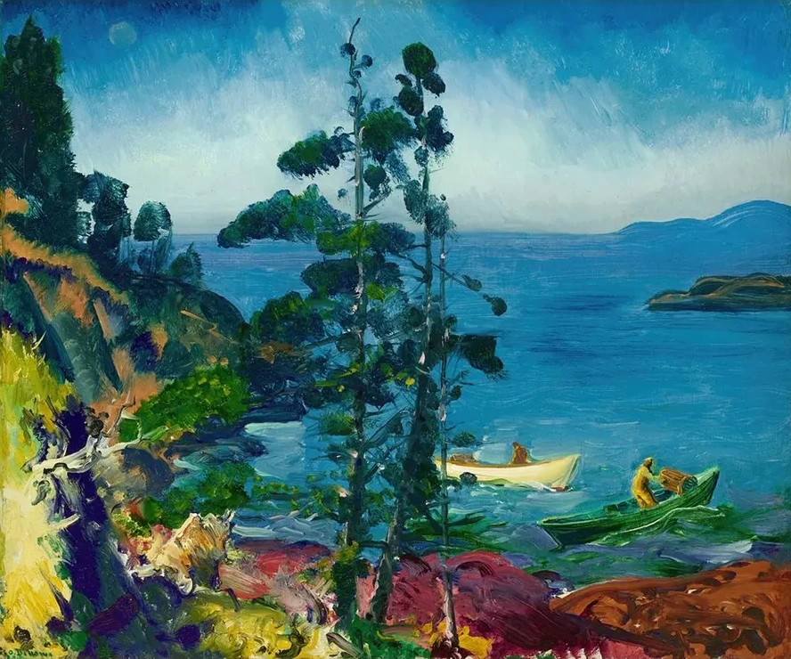 Evening Blue (Tending the Lobster Traps, Early Morning)
