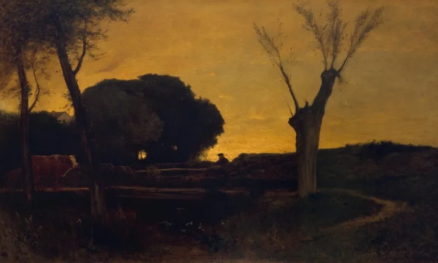 Evening at Medfield, Massachusetts