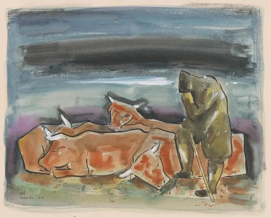 Evening in the Pasture