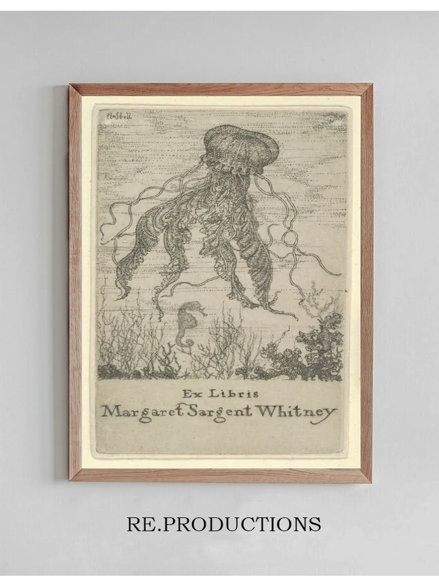 Ex Libris Margaret Sargent Whitney