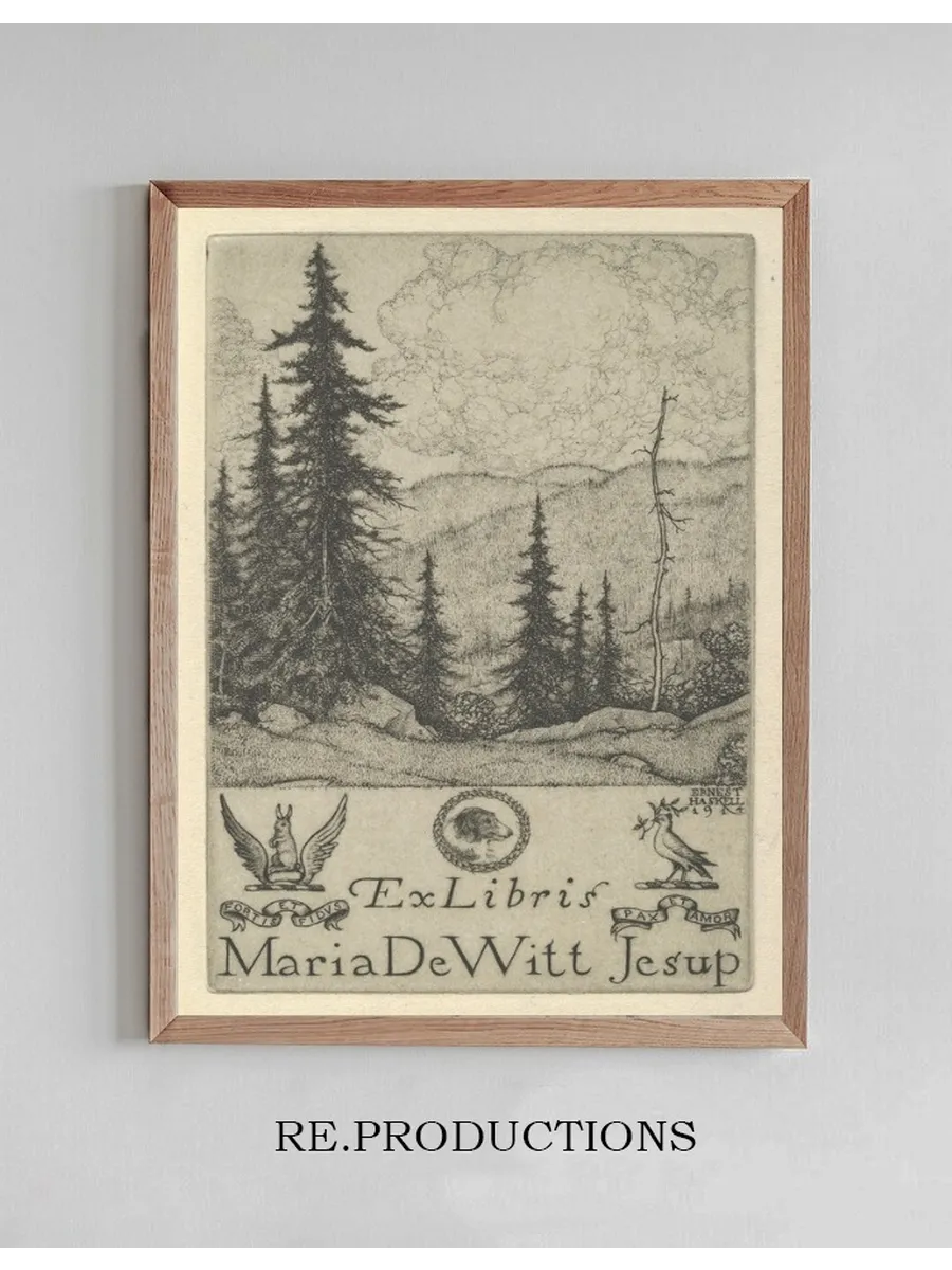 Ex Libris Maria DeWitt Jesup