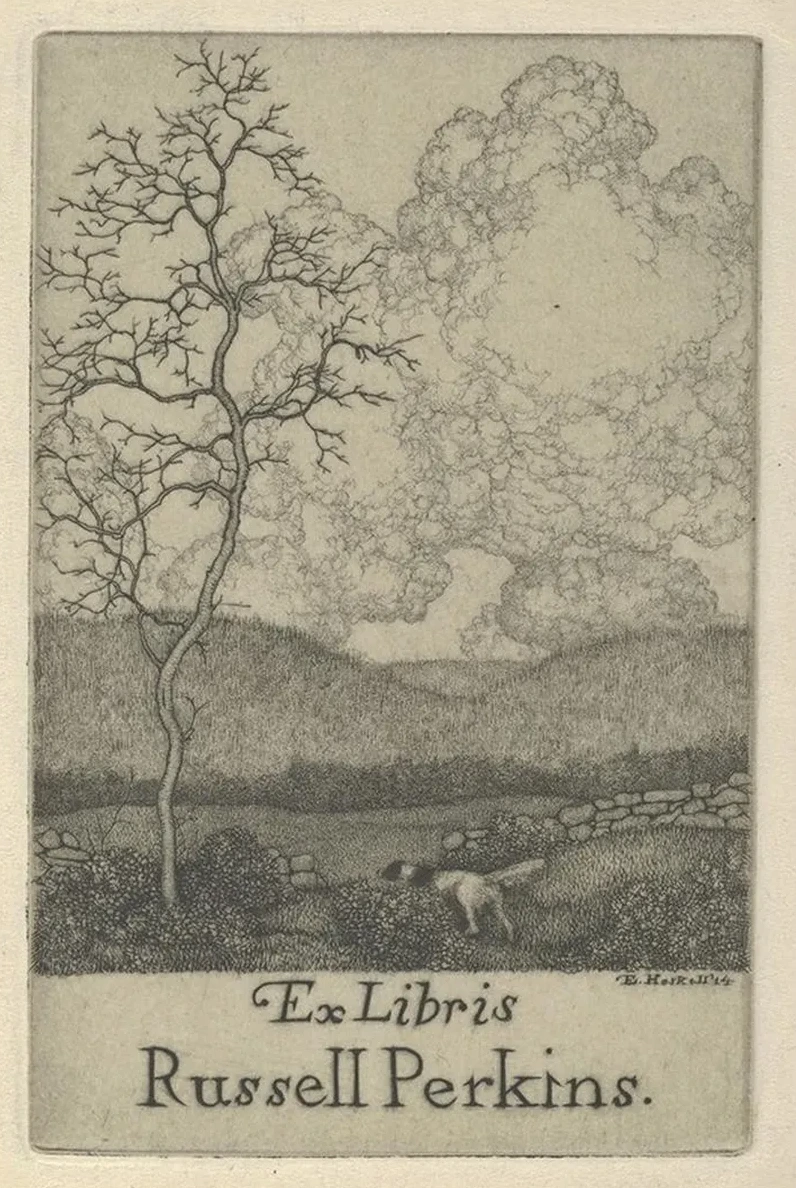Ex Libris Russell Perkins