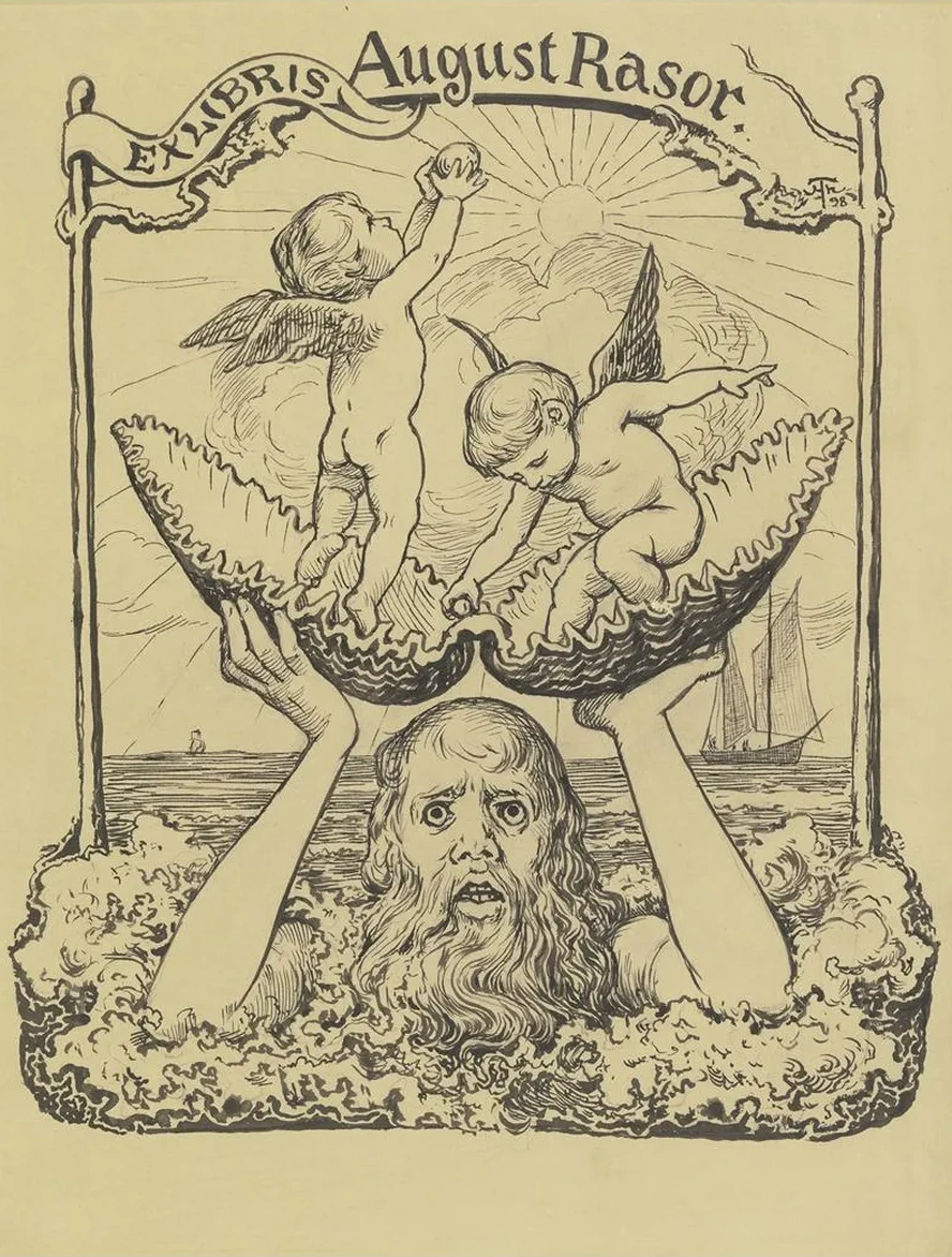 Ex libris August Rasor