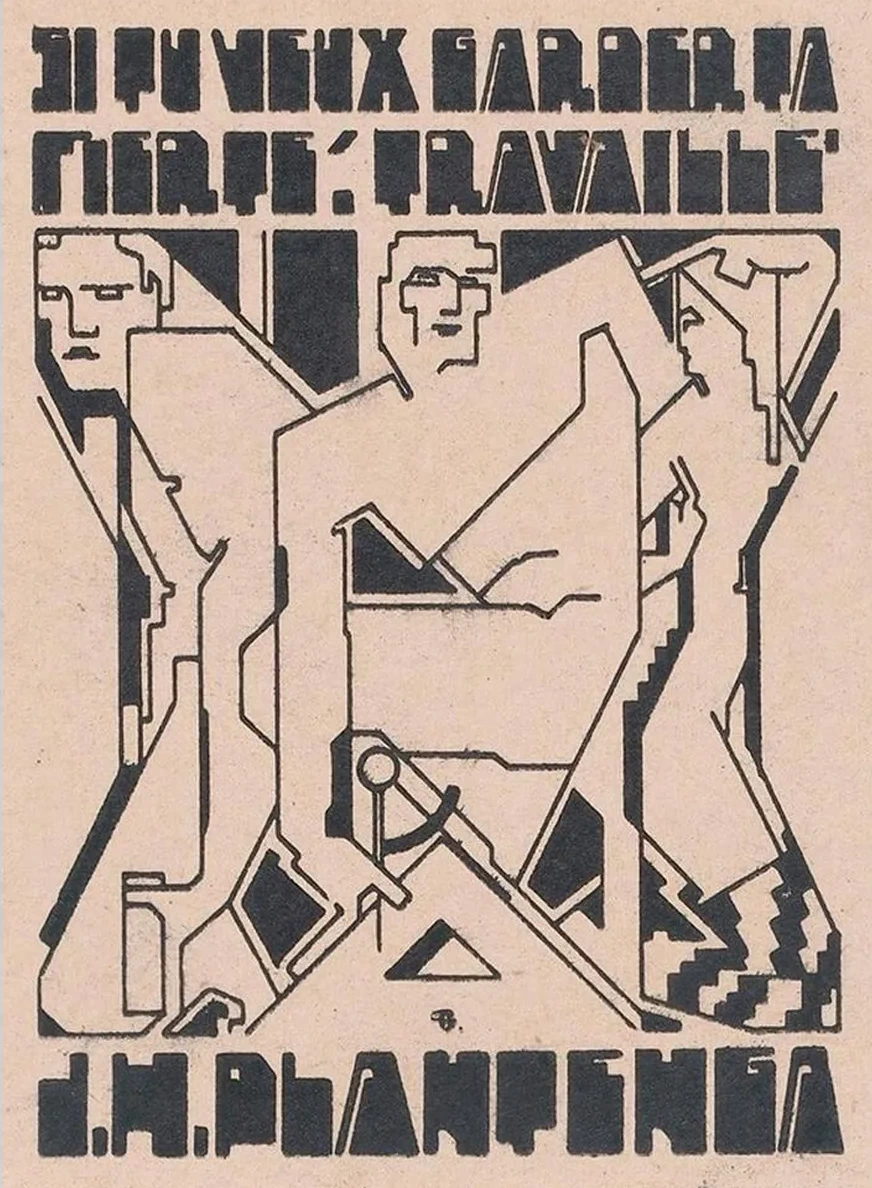 Ex libris van J.H. Plantenga