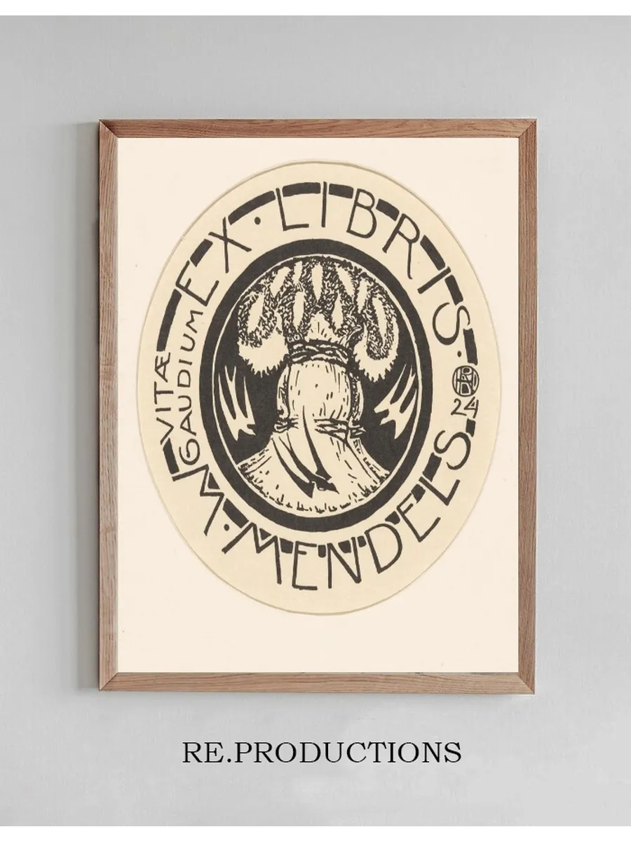 Ex Libris van Maurits Mendels 3