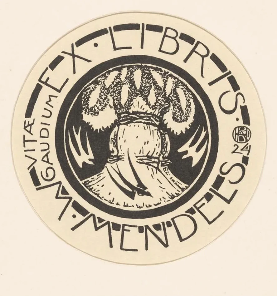 Ex Libris van Maurits Mendels 3