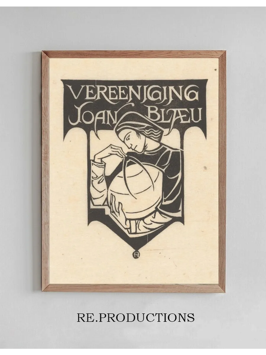 Ex Libris van de Vereeniging Joan Blaeu
