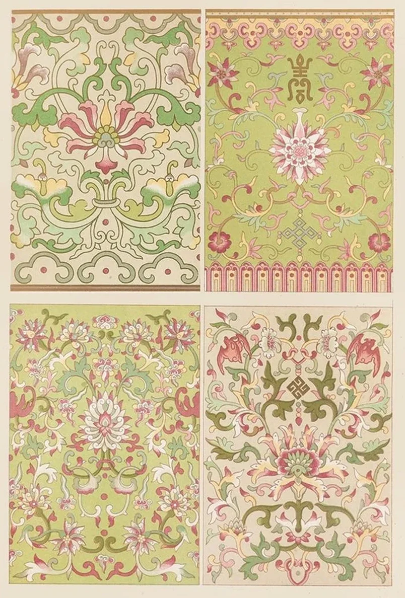 Examples of Chinese Ornament, Pl.46