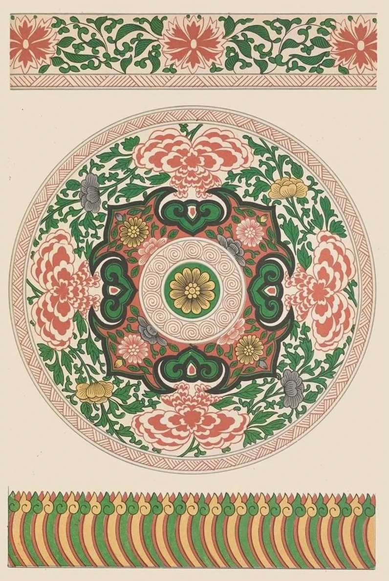 Examples of Chinese Ornament, Pl.62