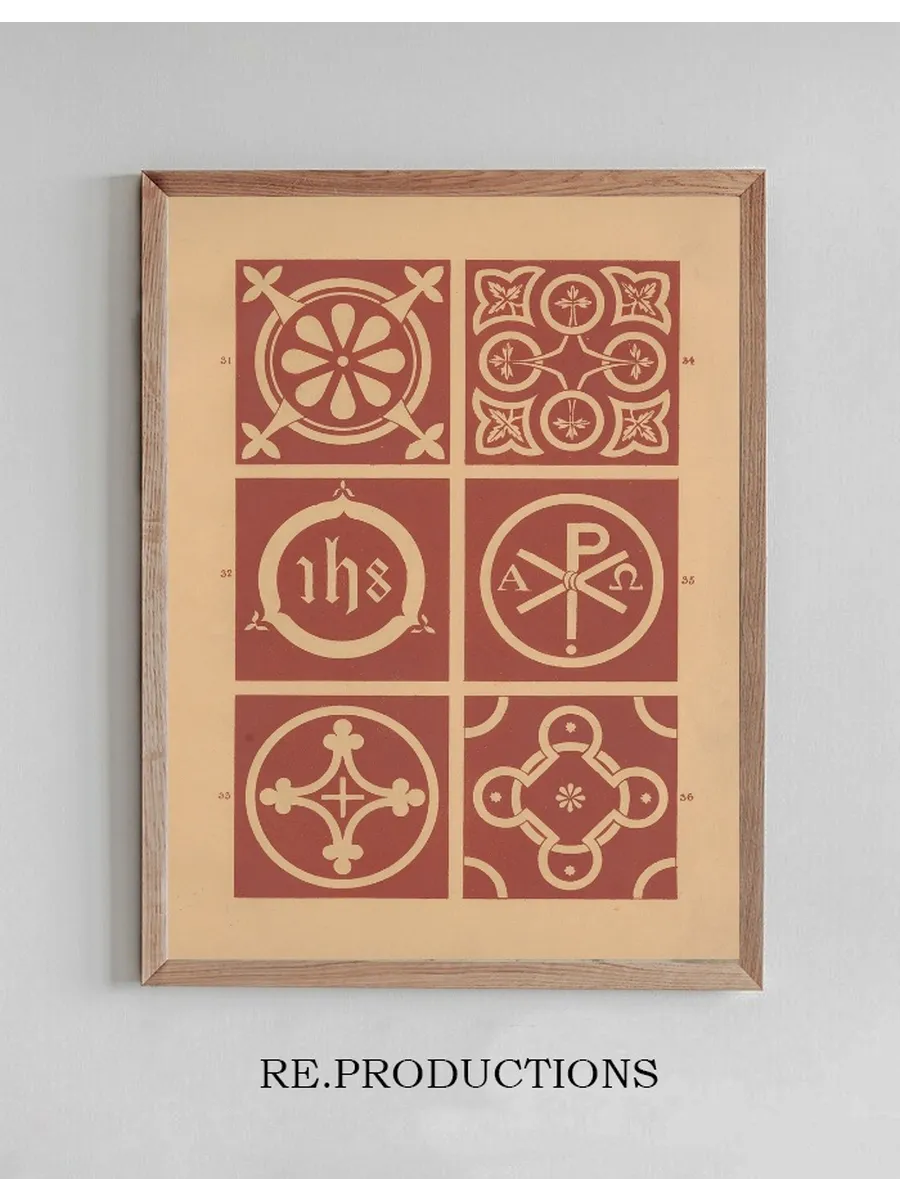 Examples of Encaustic Tiles Pl.05