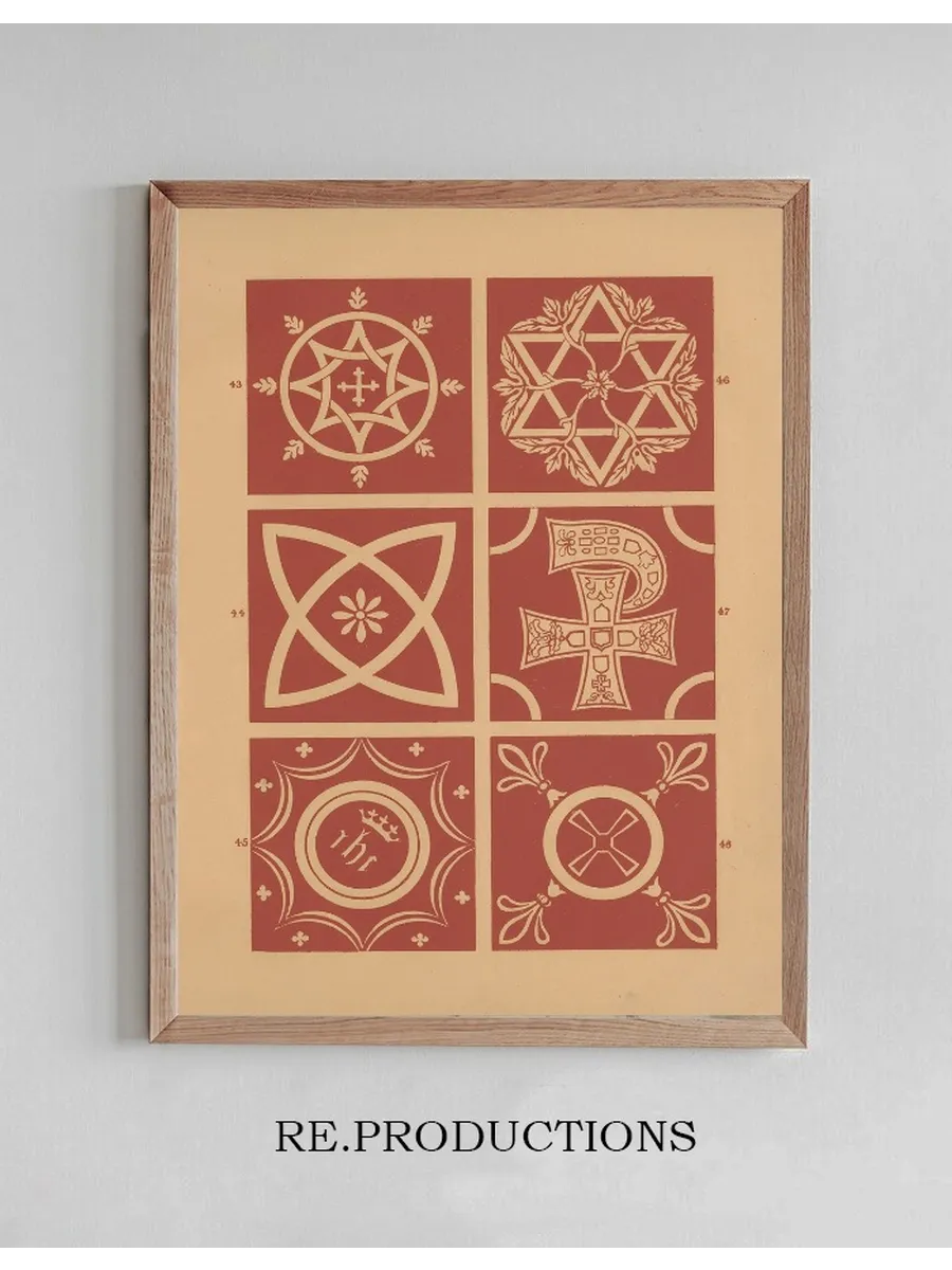 Examples of Encaustic Tiles Pl.07