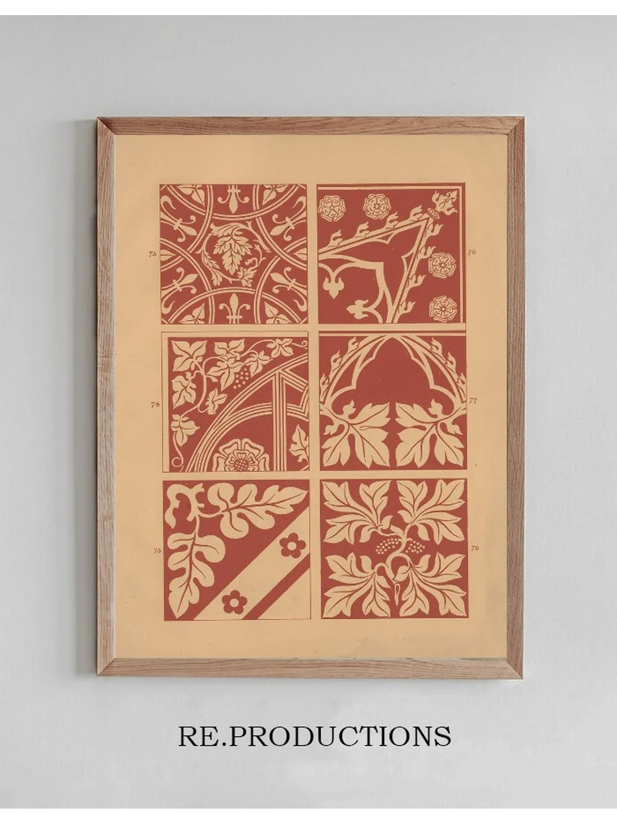 Examples of Encaustic Tiles Pl.12