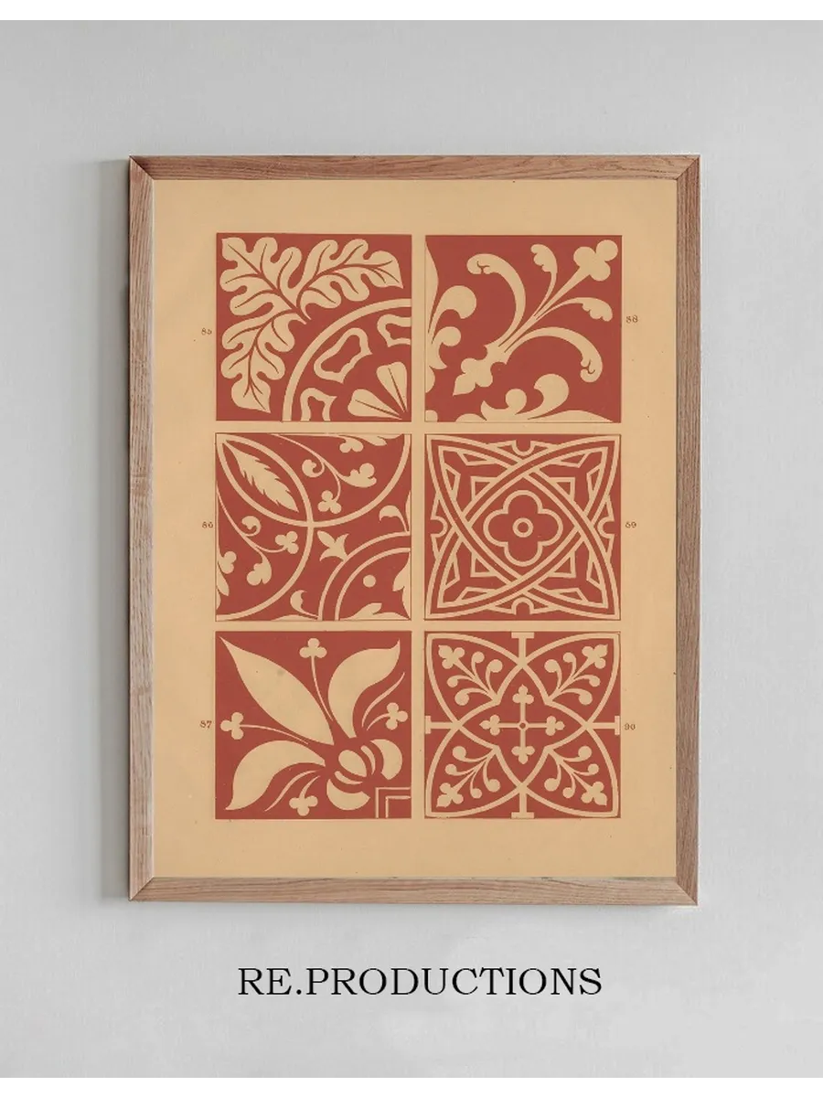 Examples of Encaustic Tiles Pl.14