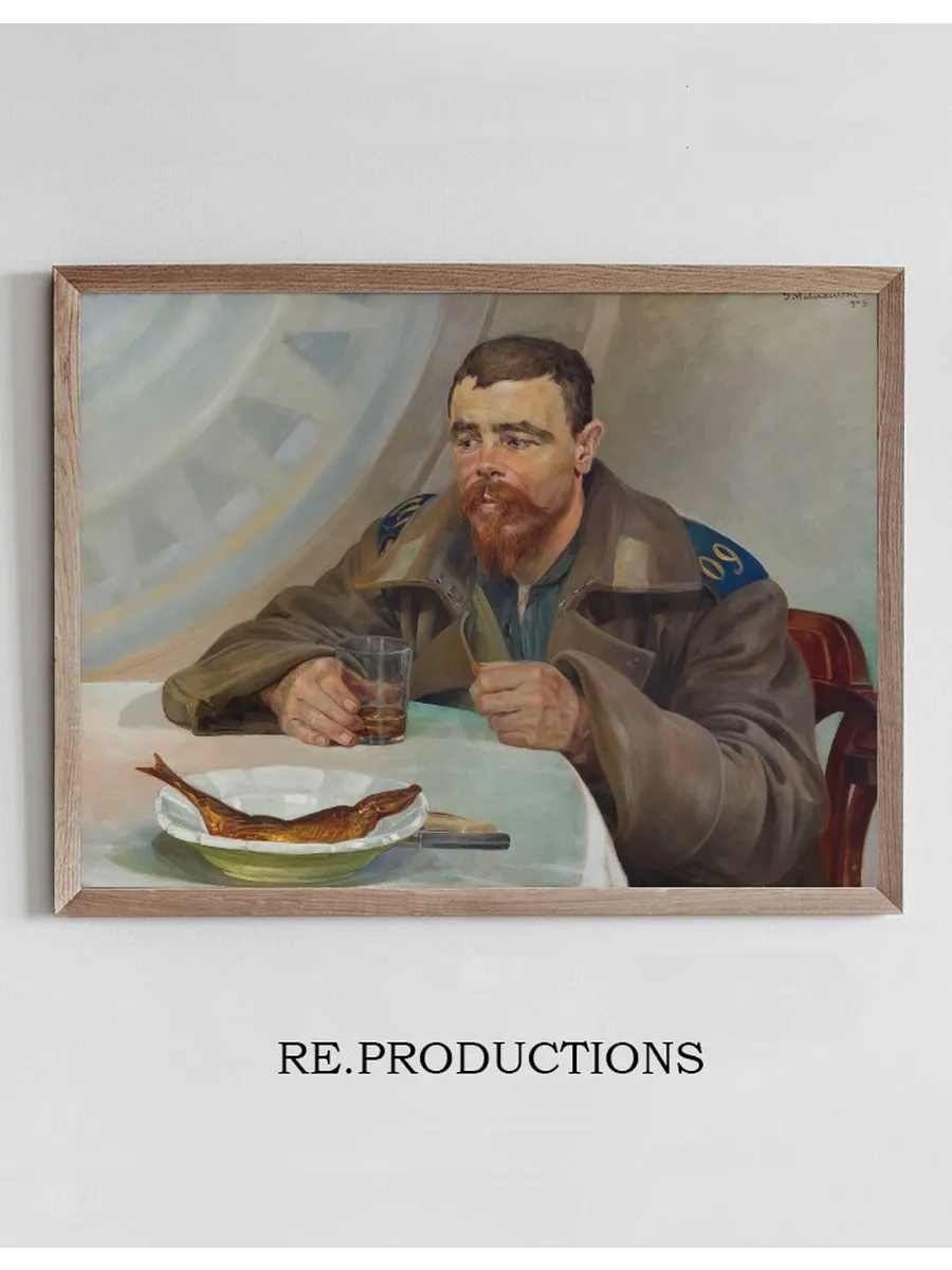 Exile Right Section of the Triptych