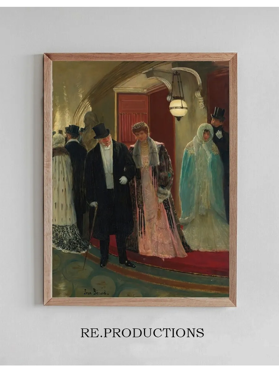 Exit From The Loge Of The Opera