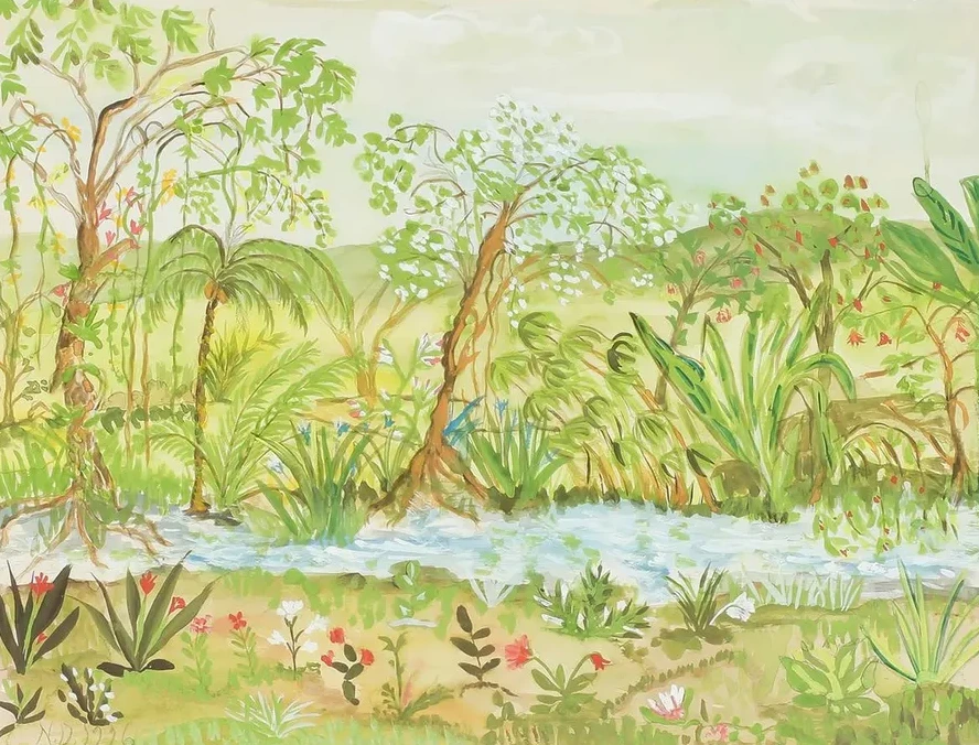 Exotiskt Landskap