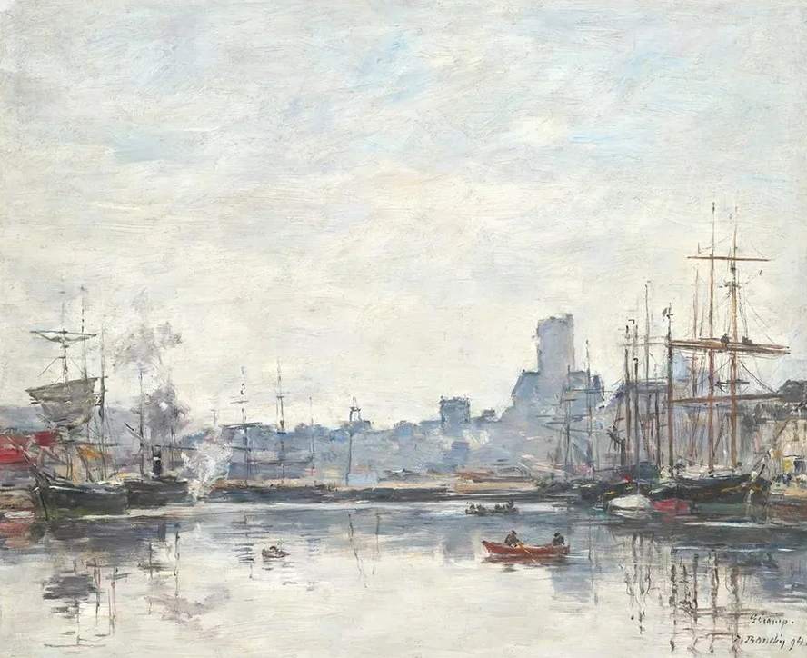 F Camp, le Port Par Temps de Brouillard