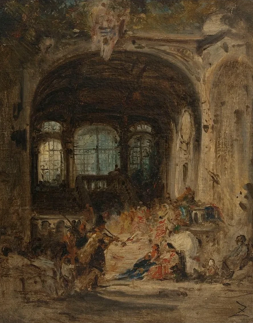 F Te Dans Un Palais Naples