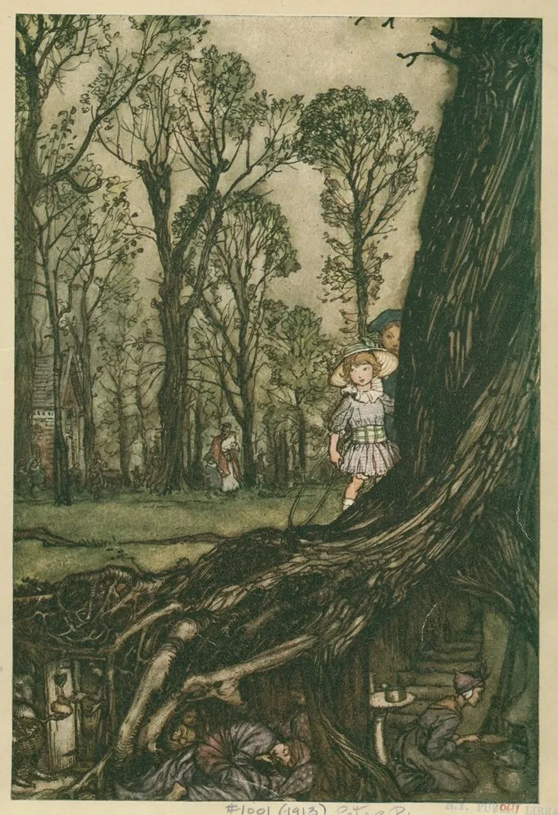 Fairies Are All More or Less in Hiding Until Dusk