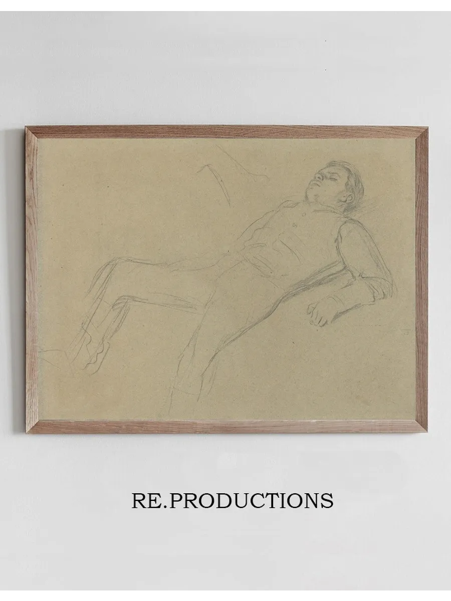 Fallen Jockey (study for Scene from the Steeplechase The Fallen Jockey) II