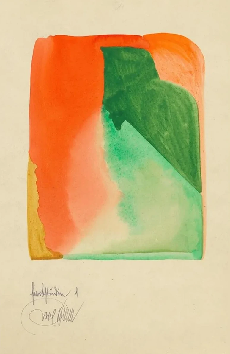 Farbstudien, 10 Bl tter I