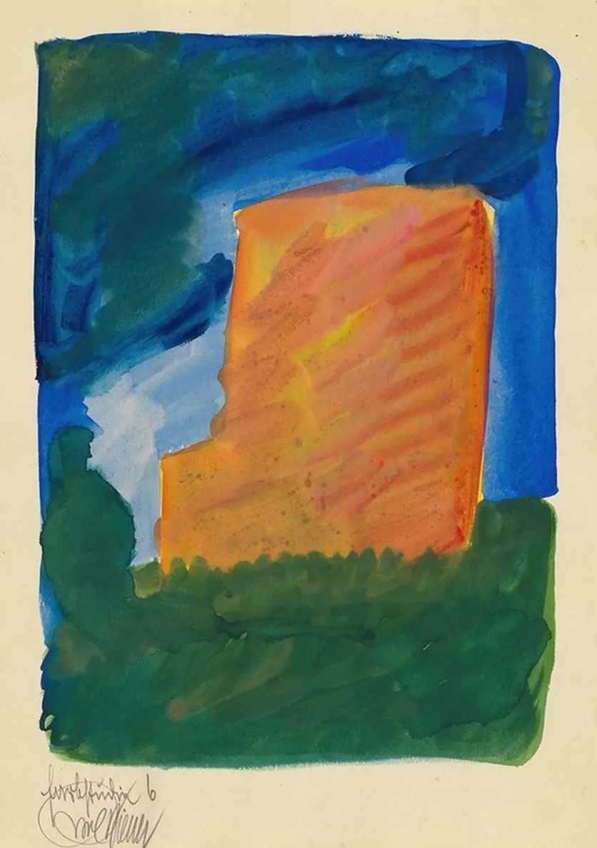 Farbstudien, 10 Bl tter VI