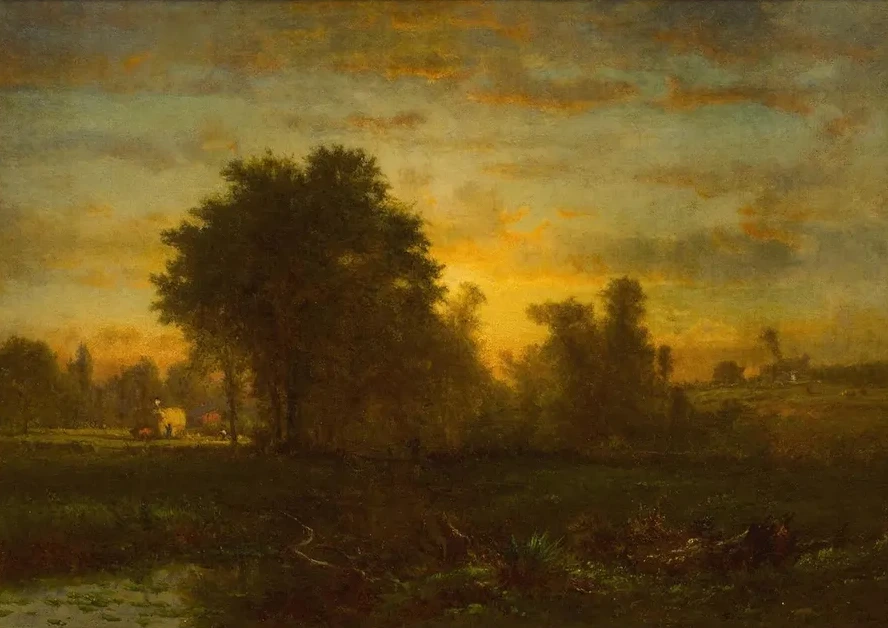 Farm at Sundown