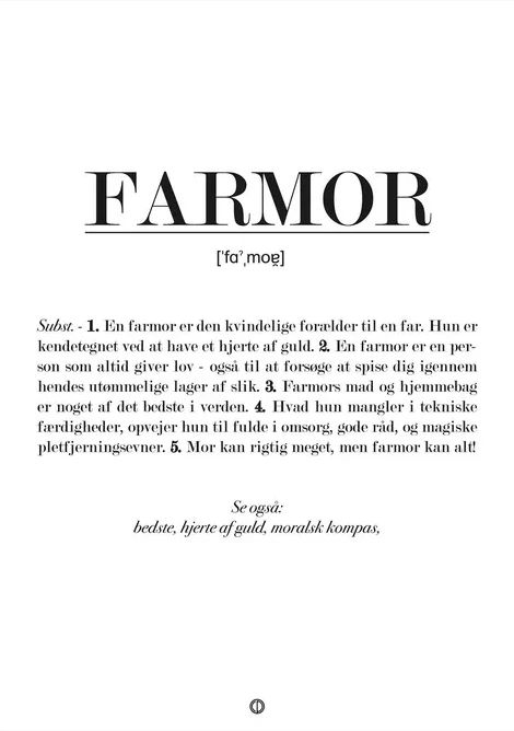 Farmor Definition