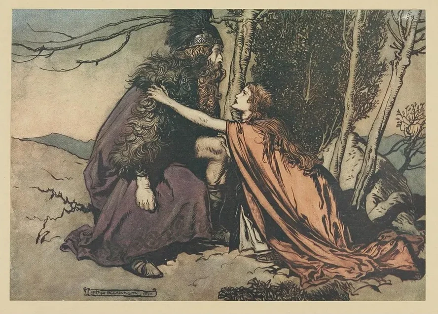 Father Father Tell Me What Ails Thee, with Dismay Thou Art Filling Thy Child