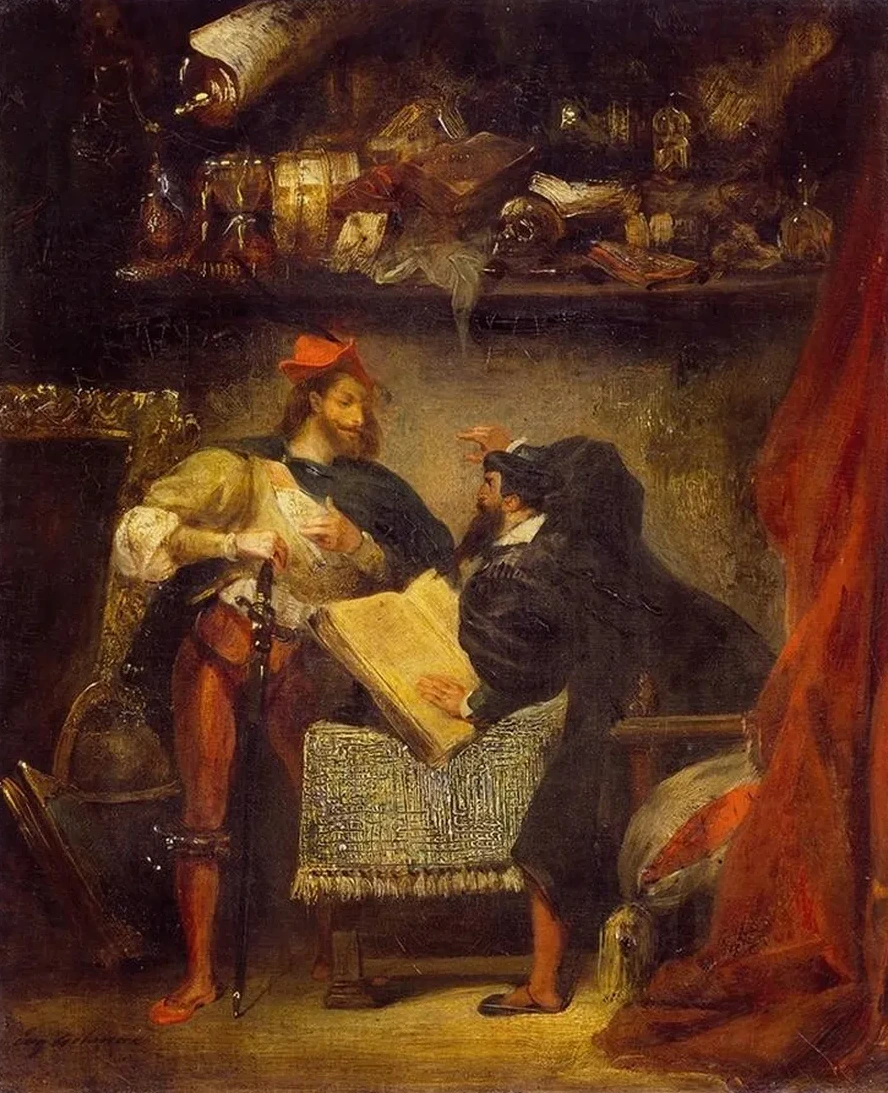 Faust and Mephistopheles