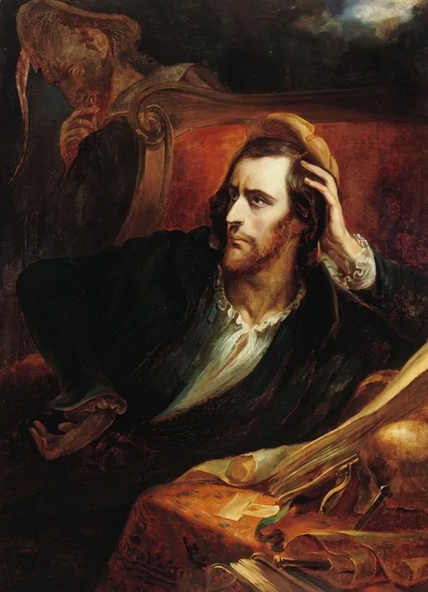 Faust in His Cabinet