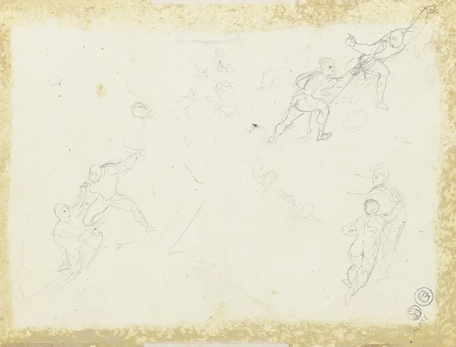 Faust Und Mephisto Auf Dem Blocksberg