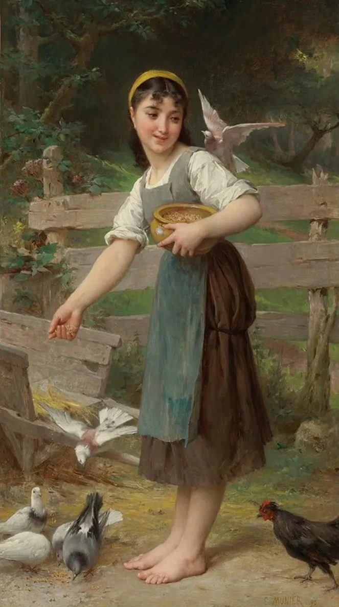 Feeding The Doves