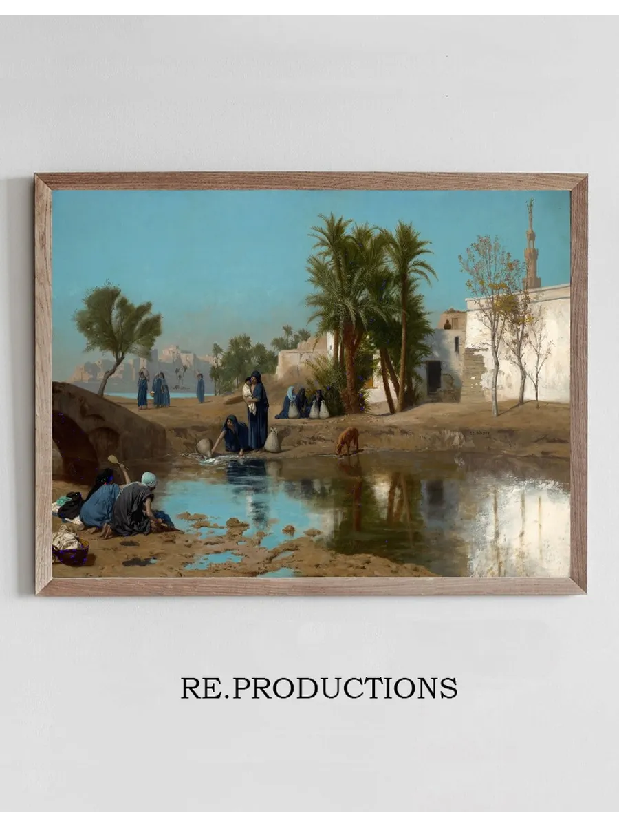 Fellah Women Drawing Water
