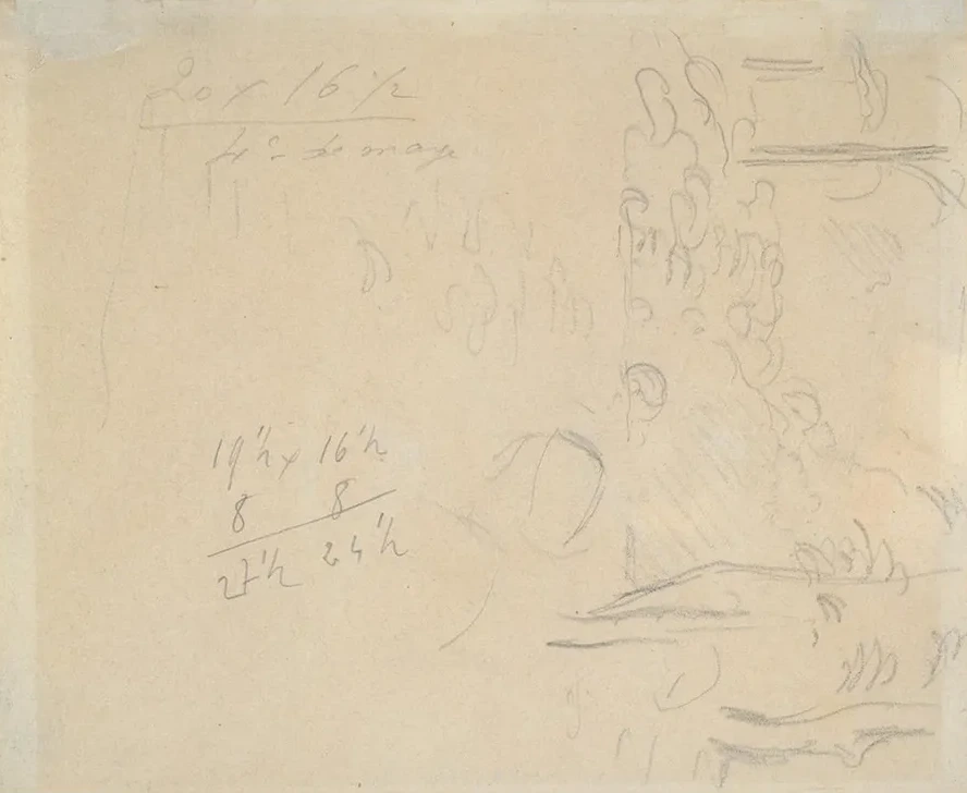 Female Figure Seated in a Landscape