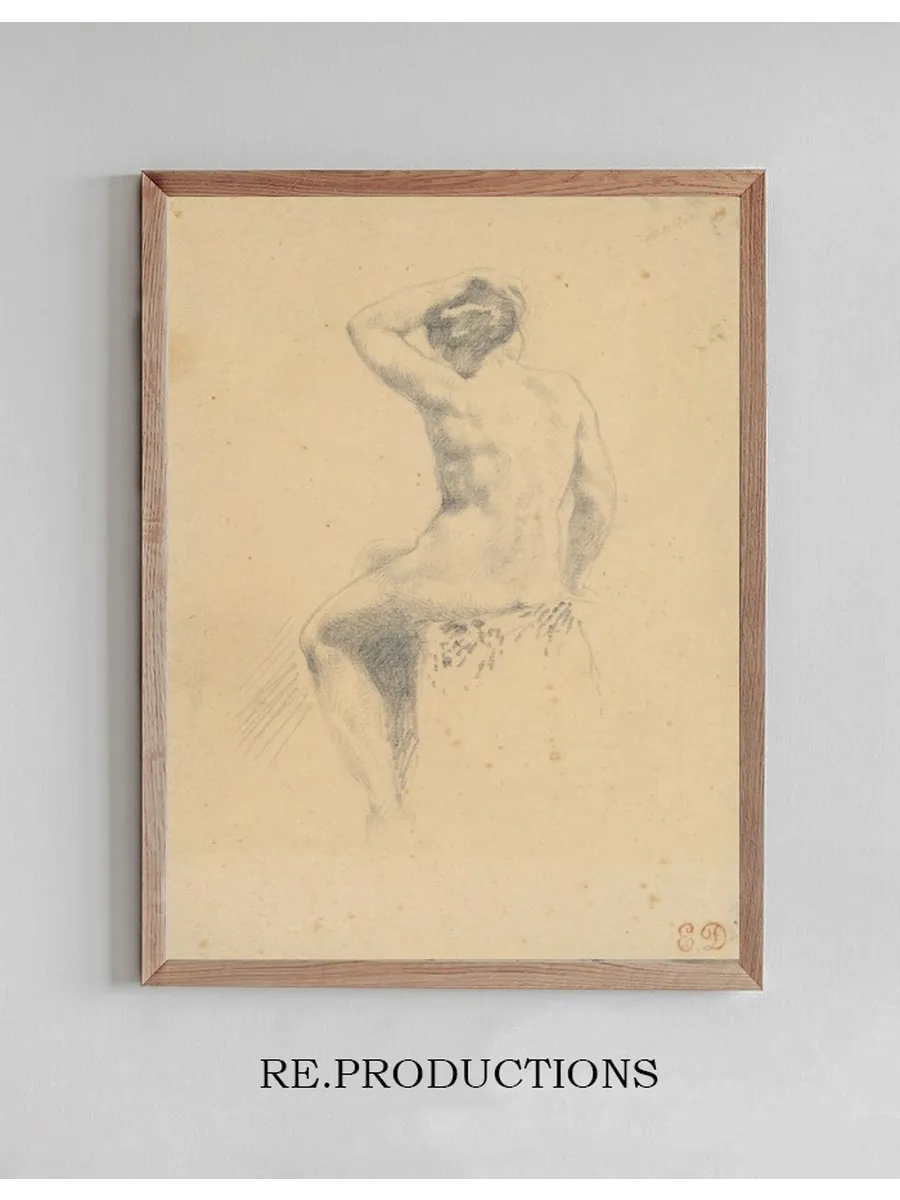 Female Nude Seen from theRear