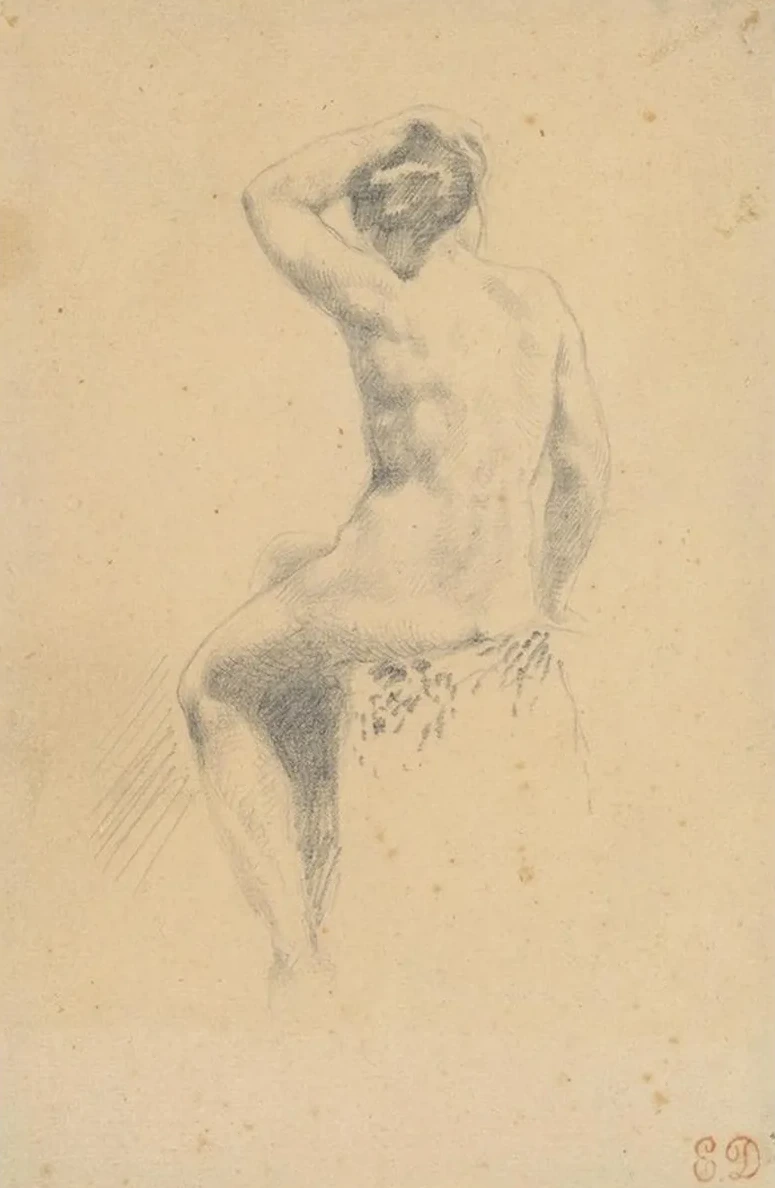 Female Nude Seen from theRear