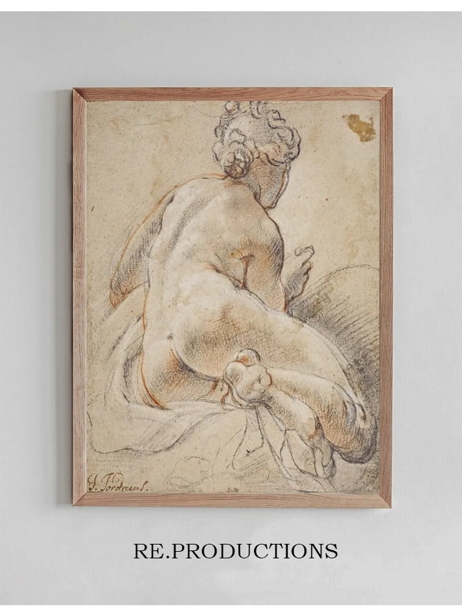 Female Nude, Seen from the Back