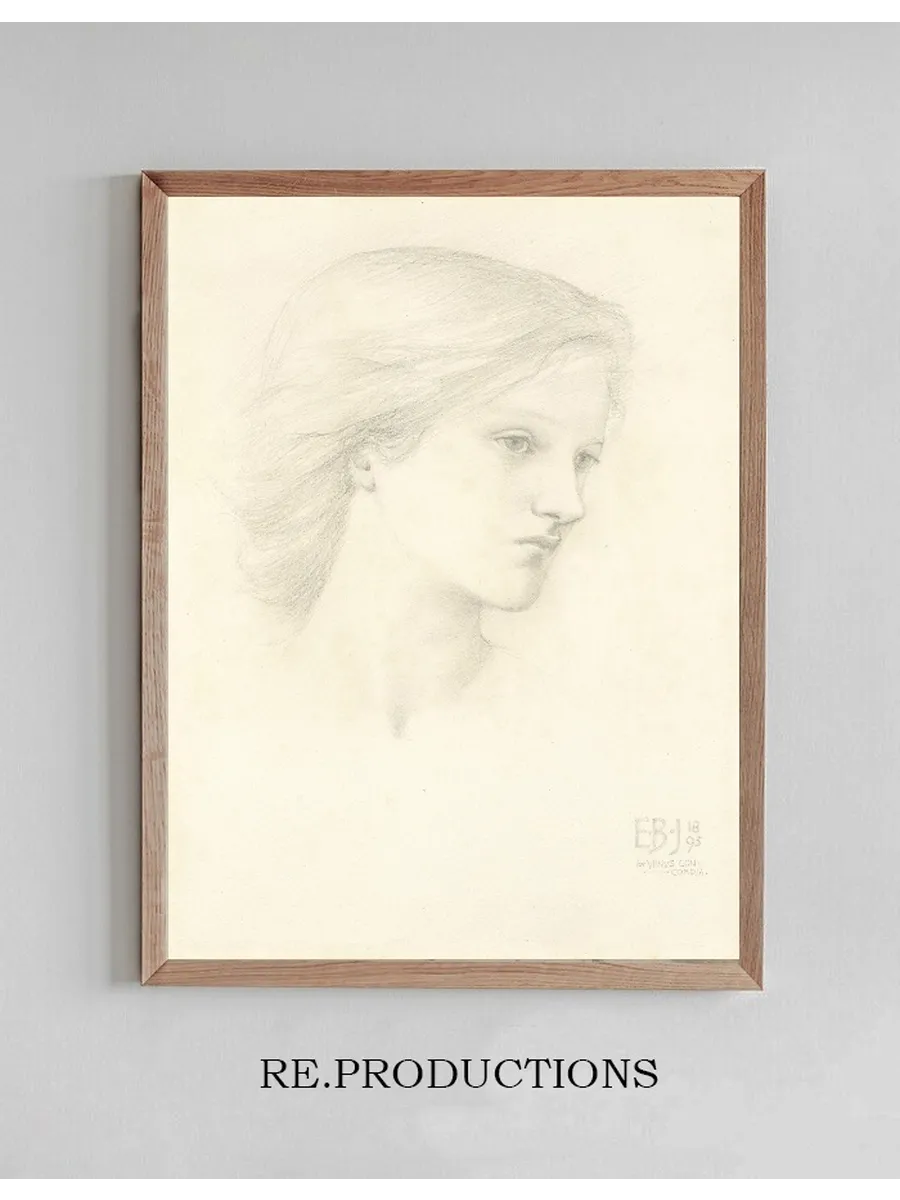 Female Head Study for the First of the Three Graces in Venus Concordia