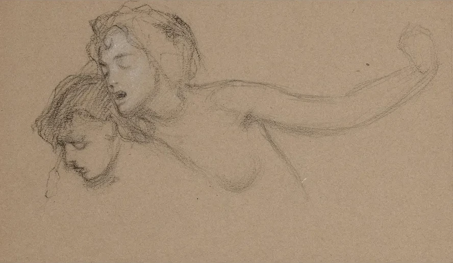 Female Nude Study for the Lament for Icarus