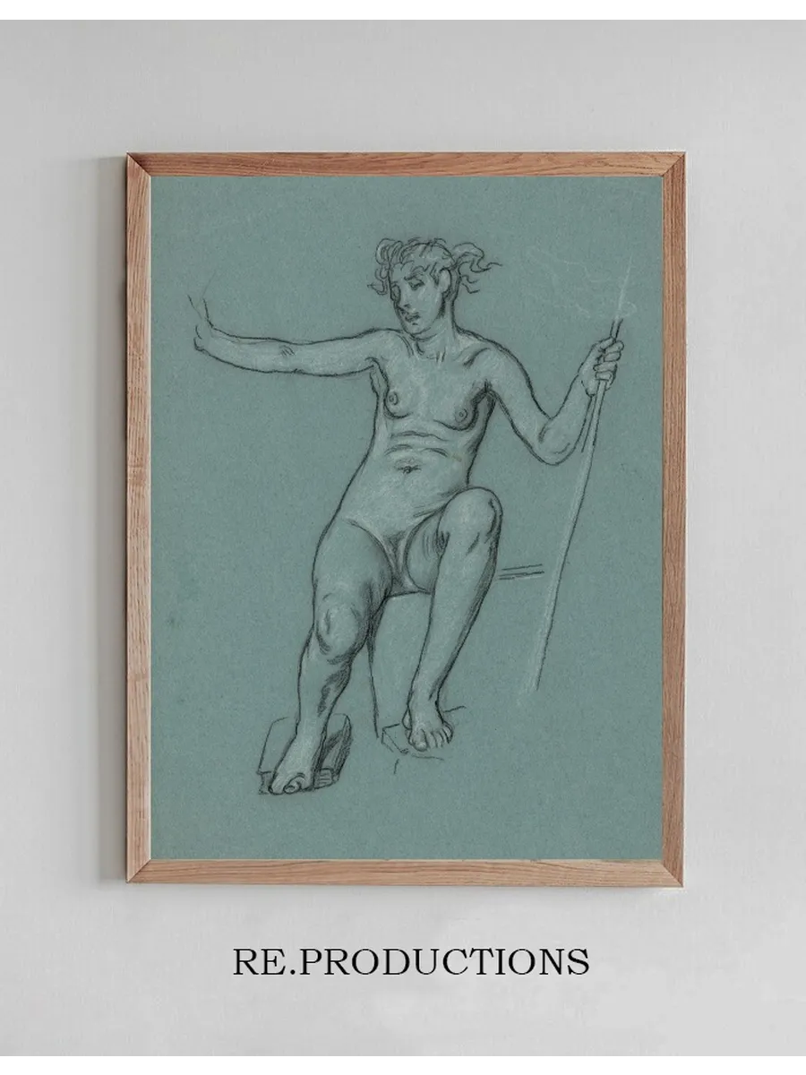 Female Nude, Seated