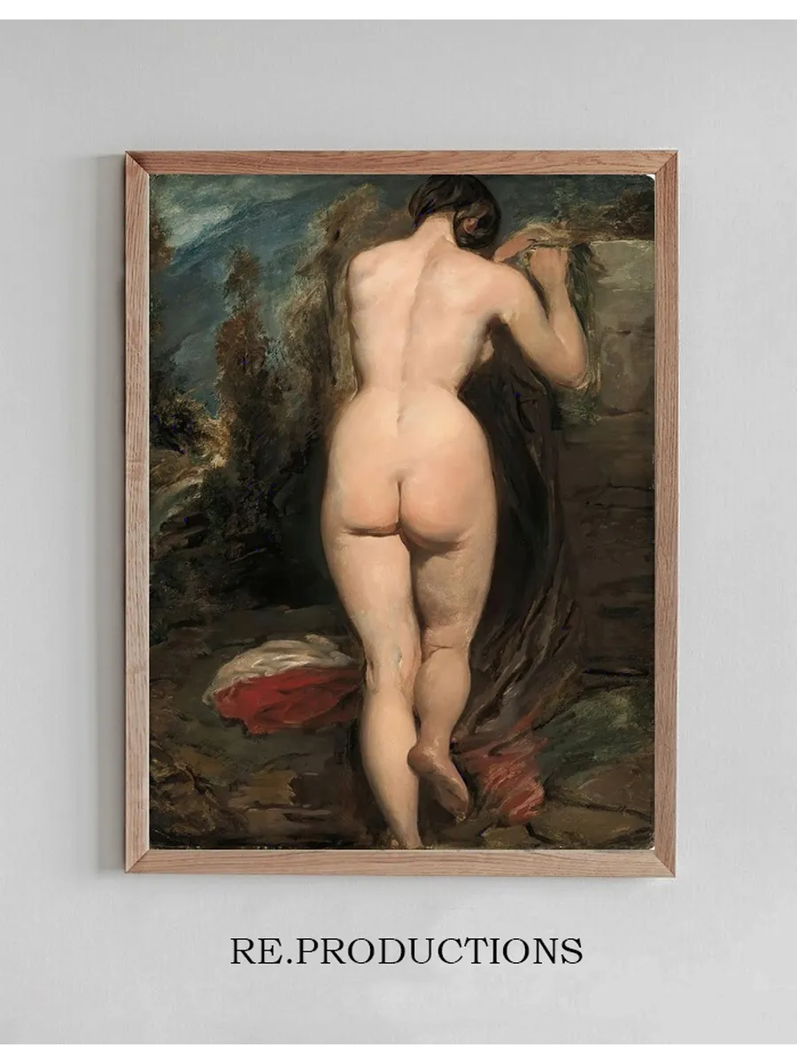 Female Nude, Seen from Behind
