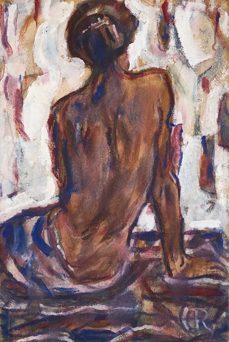 Female Nude, Seen from Behind