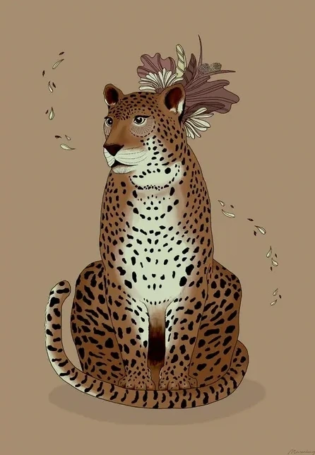 Feminin Leopard