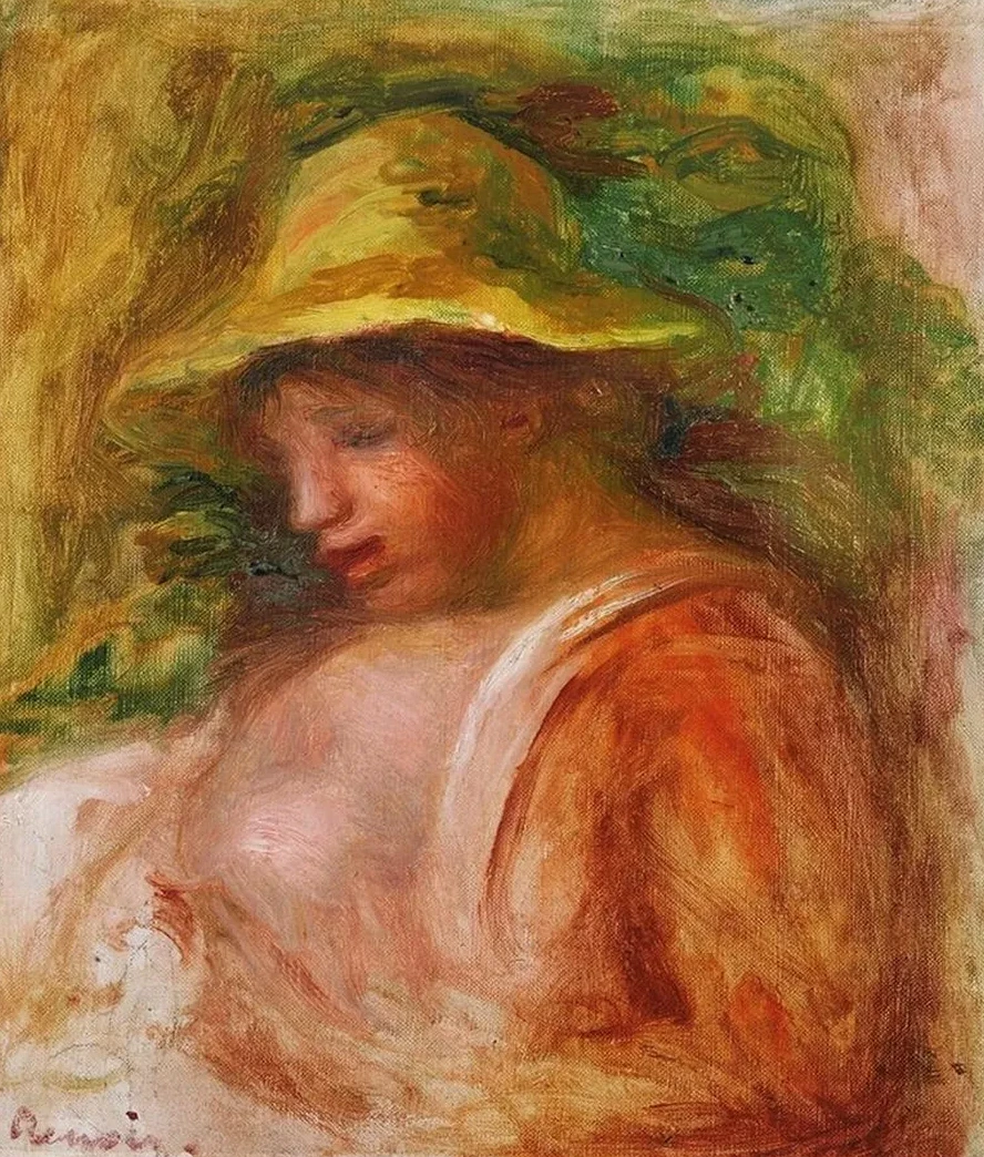 Femme Au Chapeau