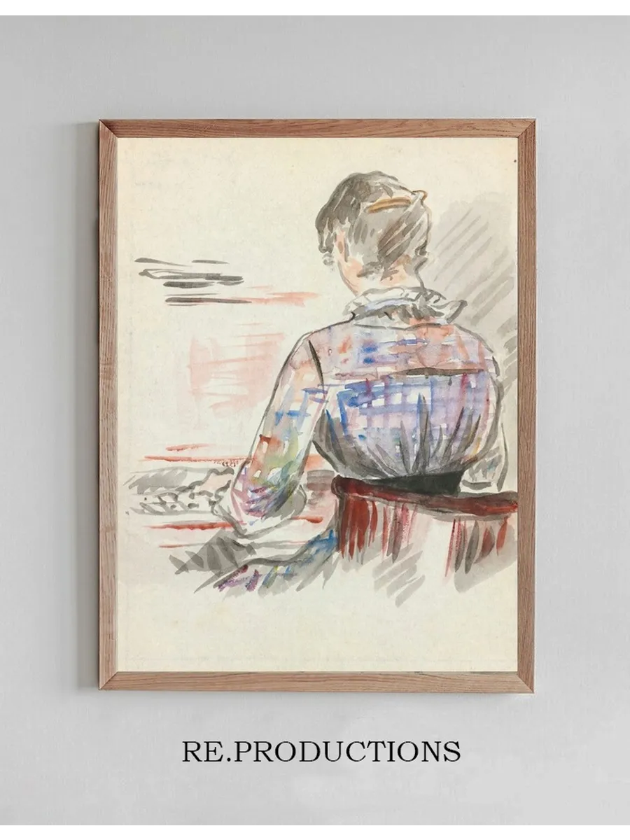 Femme Au Piano