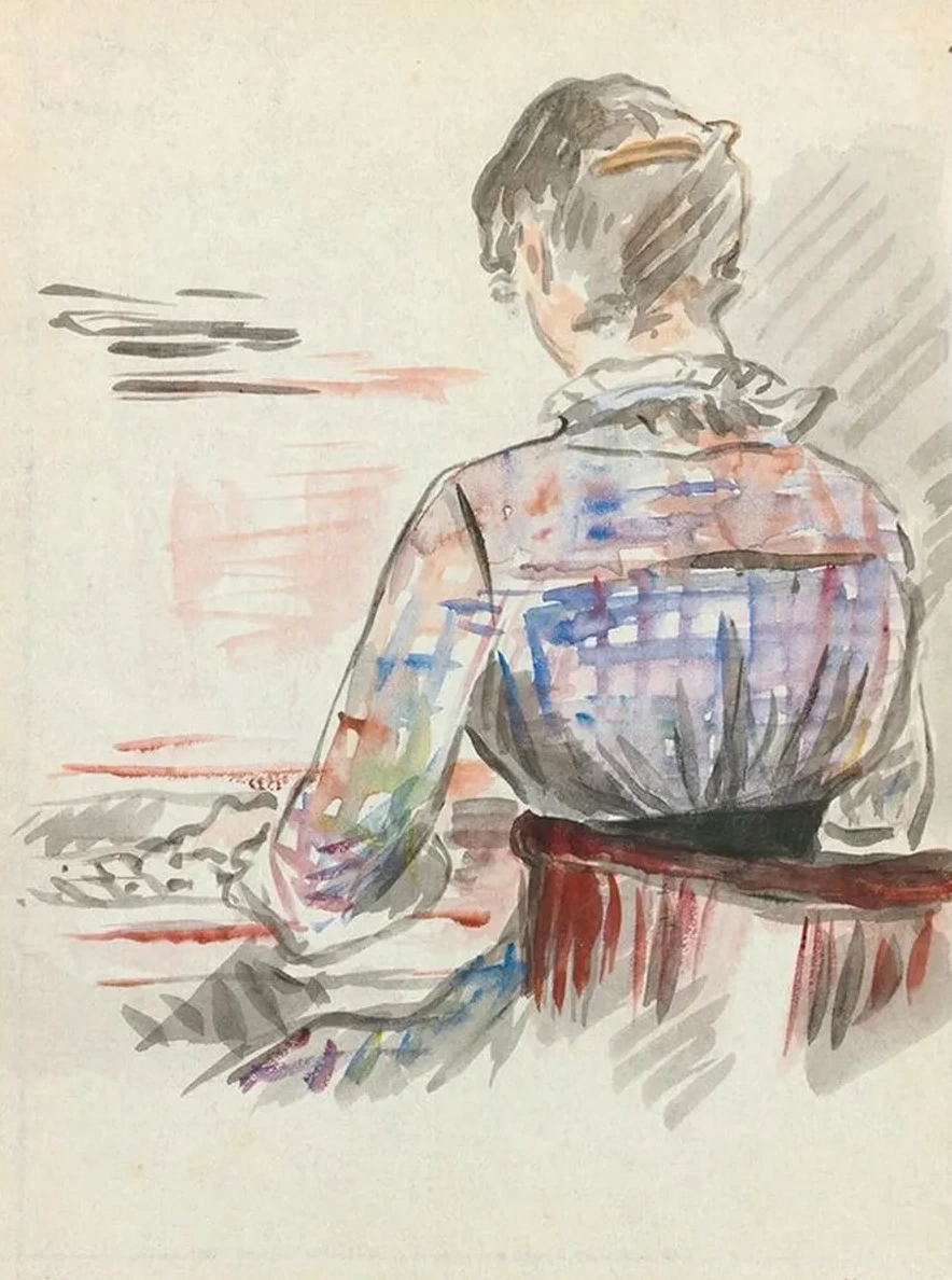 Femme Au Piano