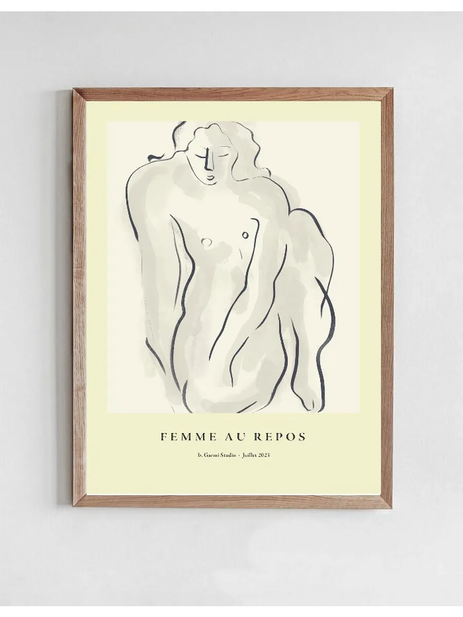 Femme Au Repos