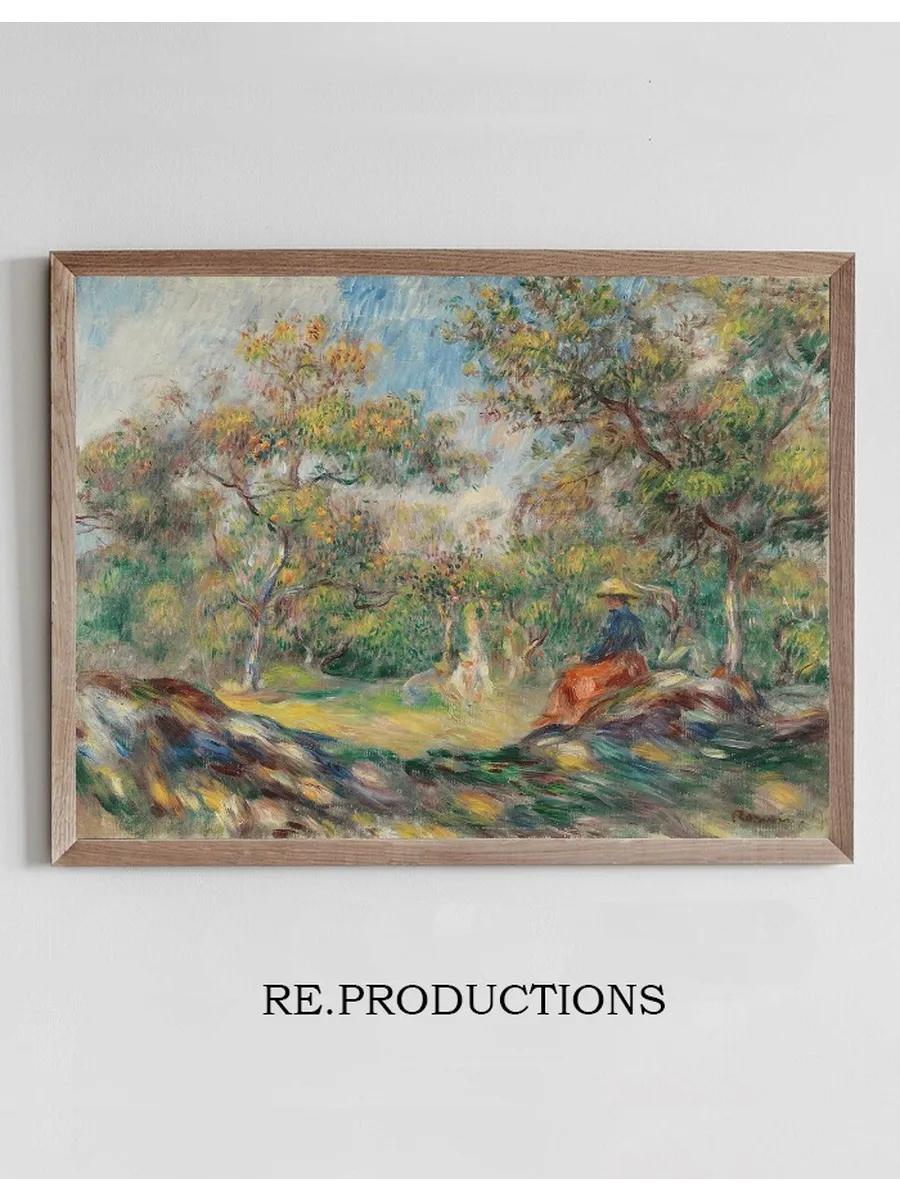 Femme Dans Un Paysage